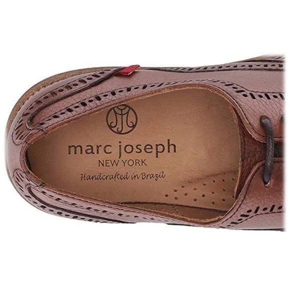 MARC JOSEPH NEW YORK Men's Leather Oxford Shoes Brown Size 9.5 NEW $198 - Picture 2 of 6